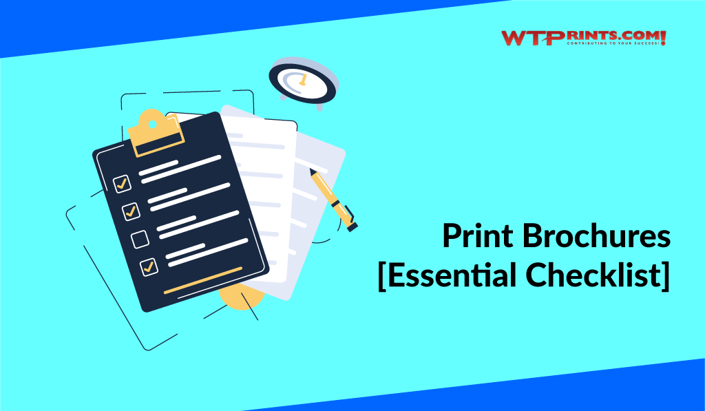 print brochure checklist